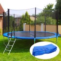 Niebieska osłona sprężyn do trampoliny 366 - 374cm 12ft