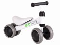 Rowerek biegowy treningowy mini rower dla dzieci biały ECOTOYS