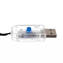 Kurtyna świetlna 160 LED USB- zimny biały KŚ19760